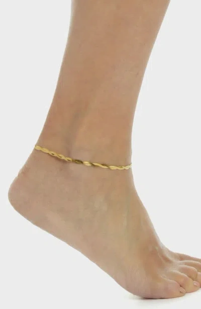 St. Moran Twisted Chain Anklet