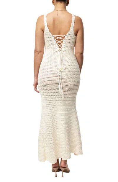 Jluxlabel Halo Open Stitch Sleeveless Dress