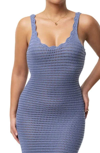 Jluxlabel Halo Open Stitch Sleeveless Dress