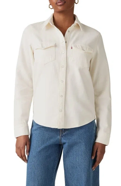 Levi's Iconic Western Denim Snap-up Shirt