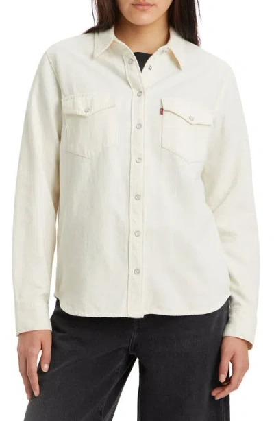 Levi's Iconic Western Denim Snap-up Shirt