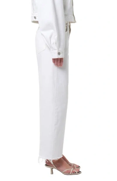 Agolde Low Curve Frayed Jeans