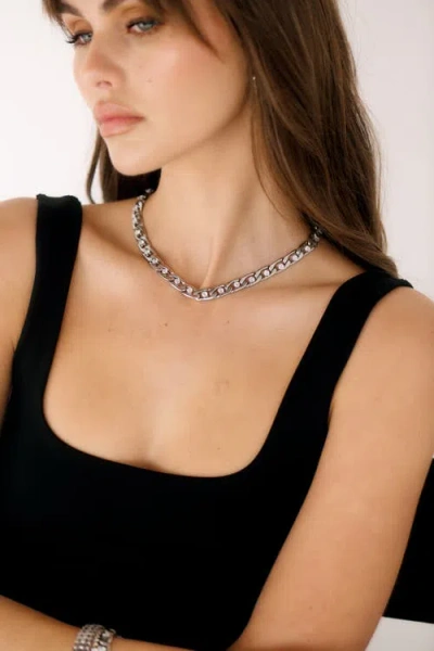 MAZIN JEWELS MAZIN JEWELS CHAIN LINK NECKLACE 