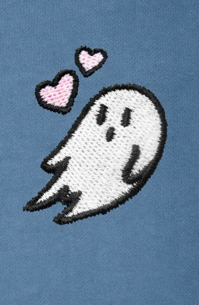Shop Dalix Heartly Ghost Womens Heavyweight Relaxed Sweatshirt