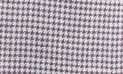 Heritage Gold Purple Houndstooth Wool Blend Sport Coat