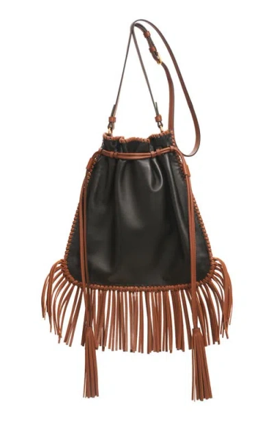 Valentino Garavani Medium Nellcôte Alice Drawstring Crossbody Bag