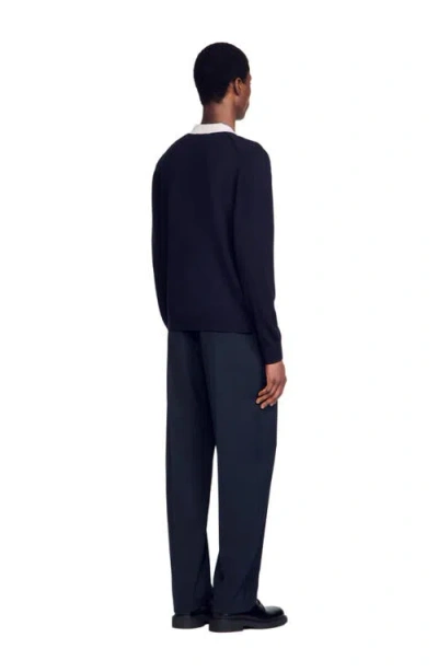 Sandro Cardigan With Patches