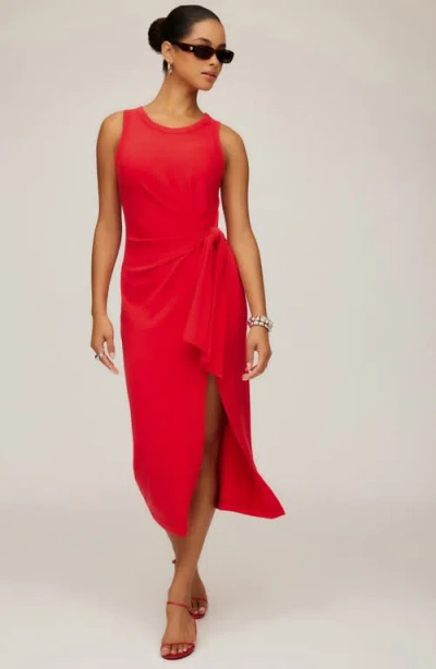 Fifteen Twenty Maddie Side Knot Midi Dress