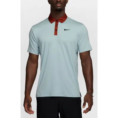 Nike Golf Dri-fit Tour Golf Polo In Blue