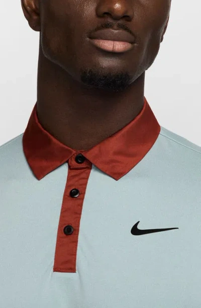 Nike Golf Dri-fit Tour Golf Polo In Blue