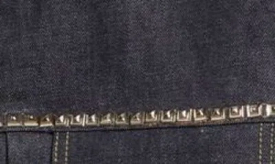 Takahiromiyashita The Soloist Takahiromiyashita Thesoloist. Stud Embellished Denim Tracker Jacket
