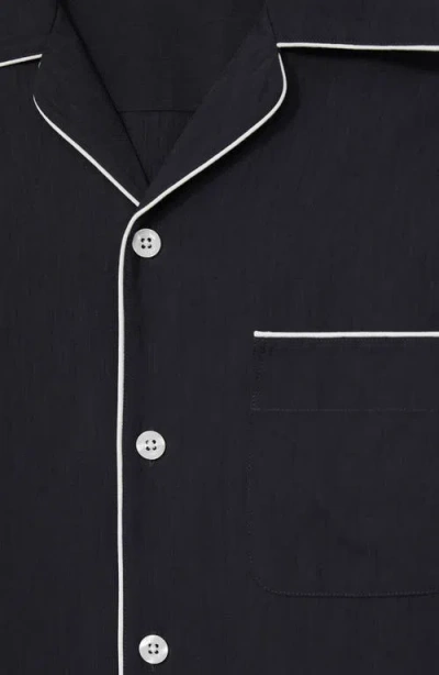 Reiss Josh Piped Button Front Shirt