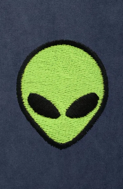 Dalix Alien Midweight Mineral Washed Hoodie