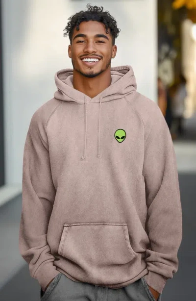 Dalix Alien Midweight Mineral Washed Hoodie