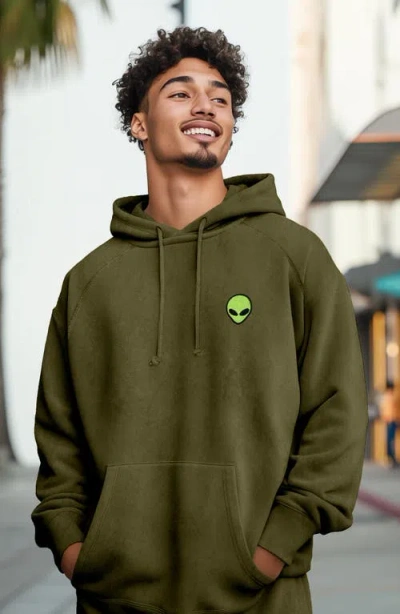 Dalix Alien Midweight Mineral Washed Hoodie