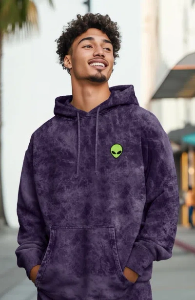 Dalix Alien Midweight Mineral Washed Hoodie