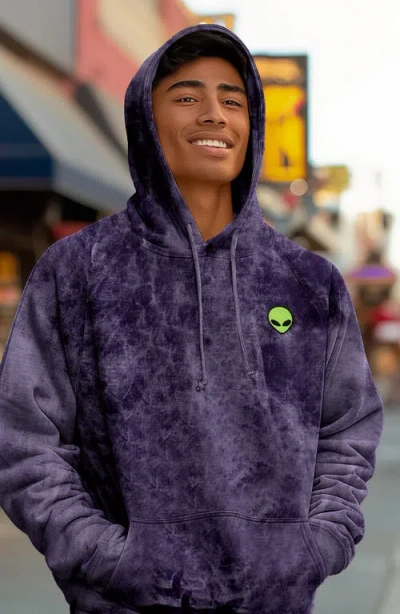 Dalix Alien Midweight Mineral Washed Hoodie