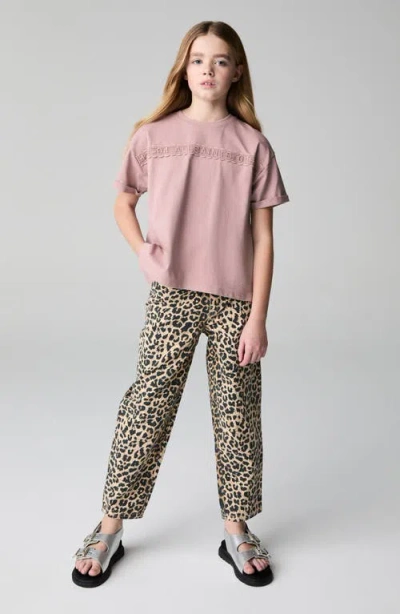 Smallsaints By Allsaints Kids' Lace Accent Cotton Graphic T-shirt