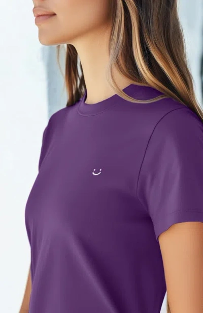 Dalix Womens Lil Smile Jersey Relaxed Tee