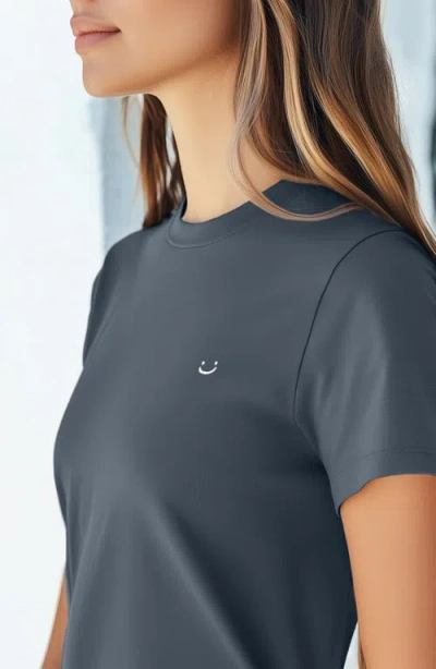 Dalix Womens Lil Smile Jersey Relaxed Tee