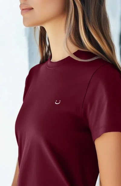 Dalix Womens Lil Smile Jersey Relaxed Tee