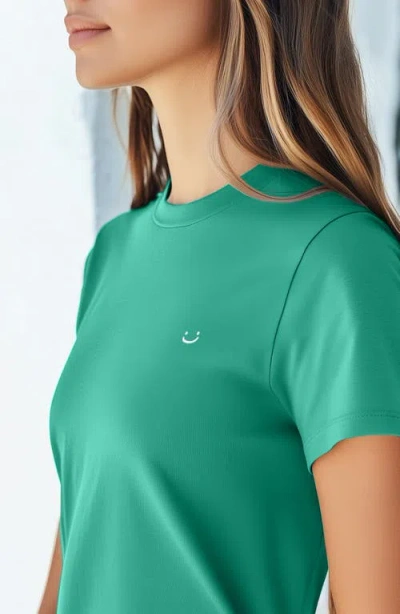 DALIX DALIX WOMENS LIL SMILE JERSEY RELAXED TEE 
