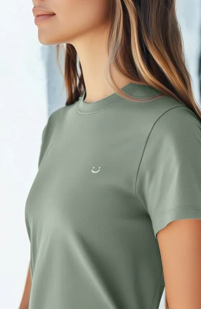 Dalix Womens Lil Smile Jersey Relaxed Tee