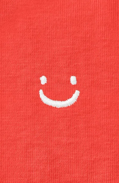 DALIX DALIX WOMENS LIL SMILE JERSEY RELAXED TEE 