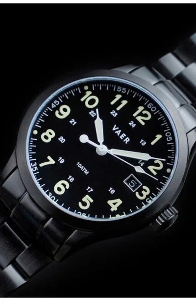 Vaer S5 Tactical Field Bracelet Watch, 40mm