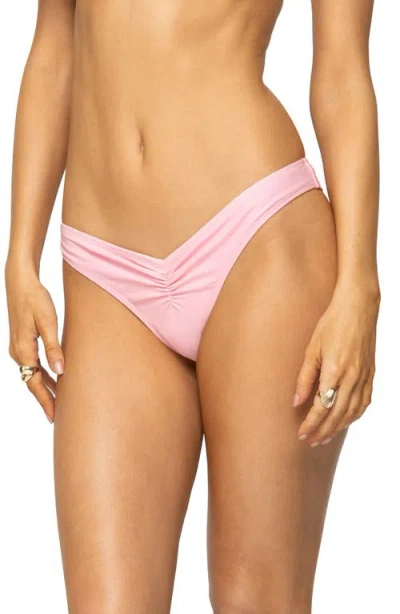 Edikted Starfish Ruched Bikini Bottoms