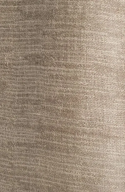 Eileen Fisher Bateau Neck Boxy Linen Blend Top