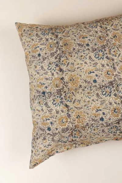 Ninéh Golden Earth Kalamkari Handcrafted Pillow