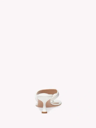 Gianvito Rossi Leather Heeled Thong Sandals