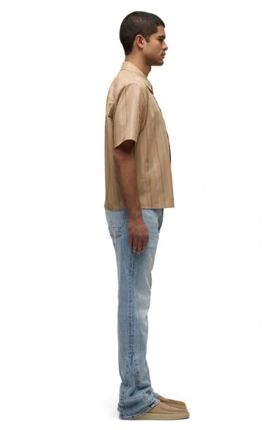 Hudson Jeans Rex Short Sleeve Cotton Button-up Shirt