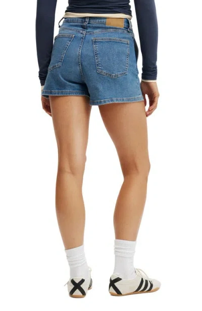 Cotton On High Rise Micro Denim Short