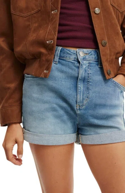 Cotton On High Rise Micro Denim Short