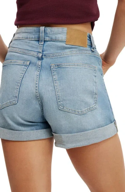Cotton On High Rise Micro Denim Short