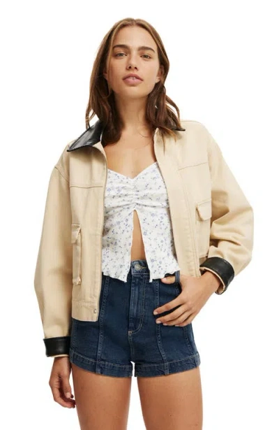 Cotton On High Rise Micro Denim Short