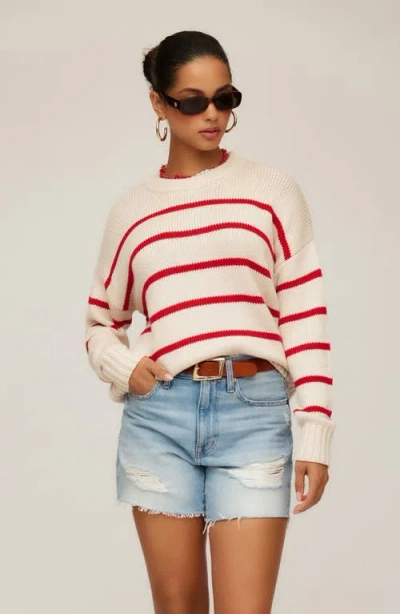 Fifteen Twenty Luca Stripe Crewneck Sweater