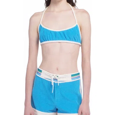 Anna Sui Cabana Terry Bikini Top