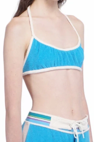 Anna Sui Cabana Terry Bikini Top