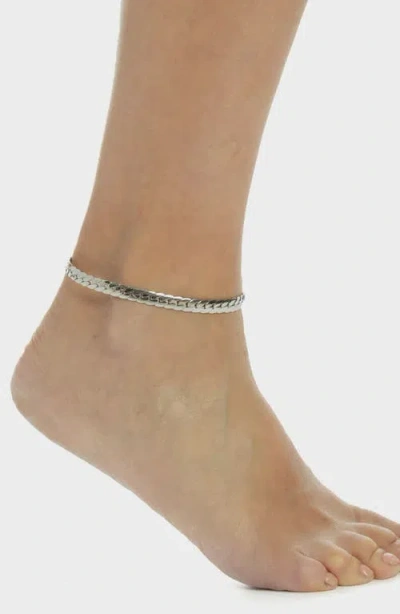 St. Moran Curb Chain Anklet