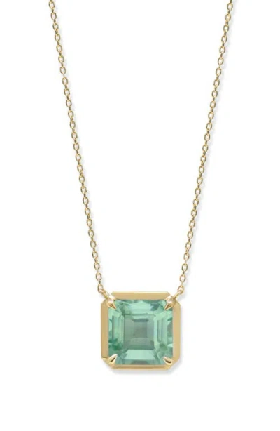Anzie Cléo Carré Daniela Grande Pendant Necklace