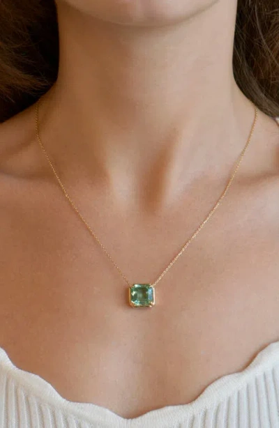 Anzie Cléo Carré Daniela Grande Pendant Necklace