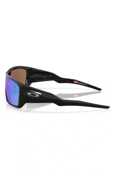 Oakley 60mm Prizm™ Polarized Rectangular Sunglasses