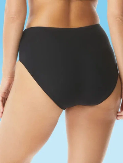 Coco Contours Onyx High Waist Bikini Bottom