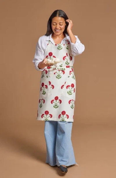Matouk Schumacher Linen Apron