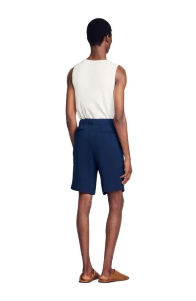 Sandro Pleated Bermuda Shorts