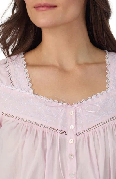 Eileen West Waltz Cap Sleeve Cotton Nightgown