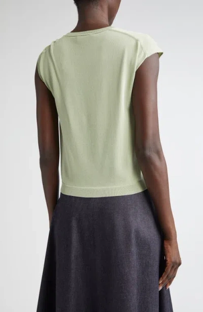 Altuzarra Rinaldi Asymmetric Cap Sleeve Sweater